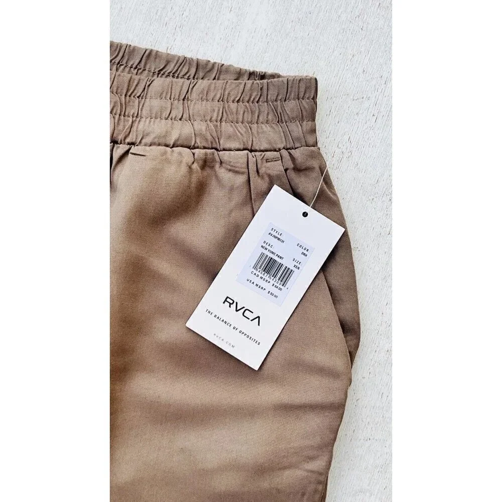 RVCA Women New Light Weight Yume Pant Size XS DKH AVJNP00131 - Picture 5 of 9